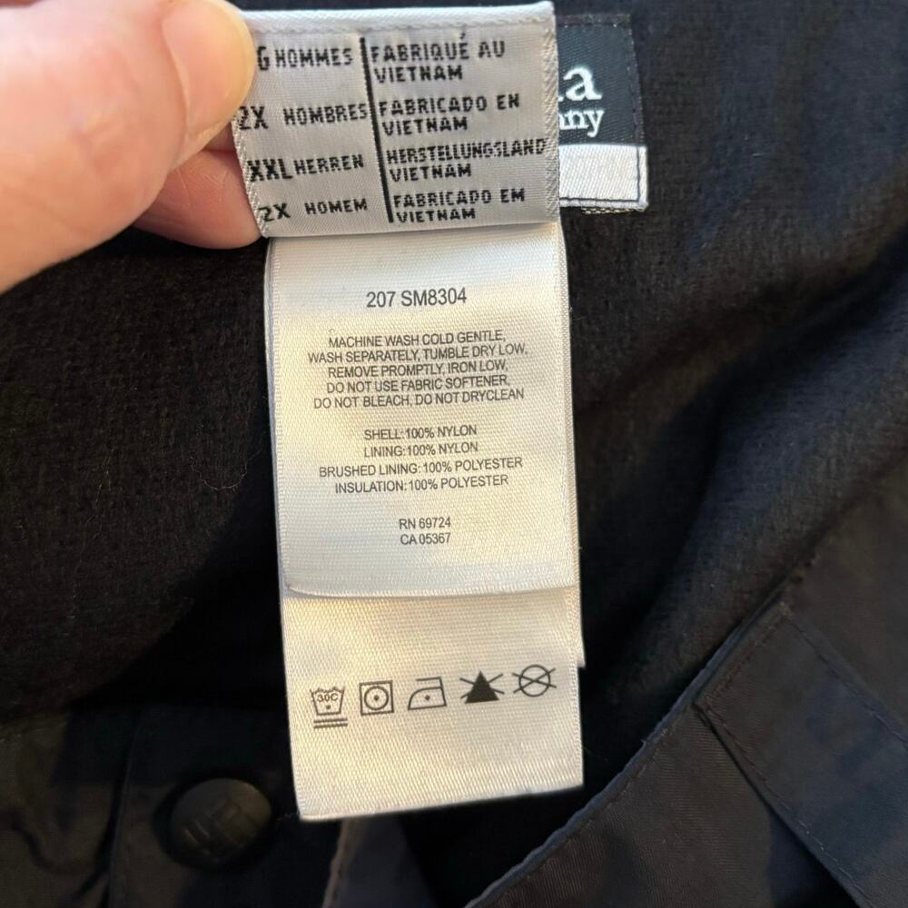 Columbia Men’s Size XXL Omni Tech Insulated Ski Pants Snow Waterproof Black - Picture 6 of 6